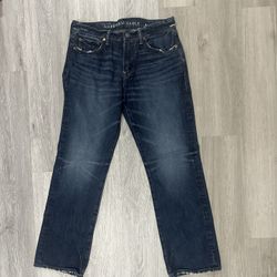 American Eagle‎ Classic Bootcut Blue Jeans Dark Wash 32x32 Men's 