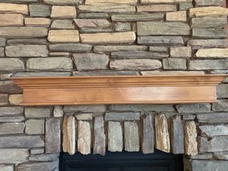Fireplace mantle