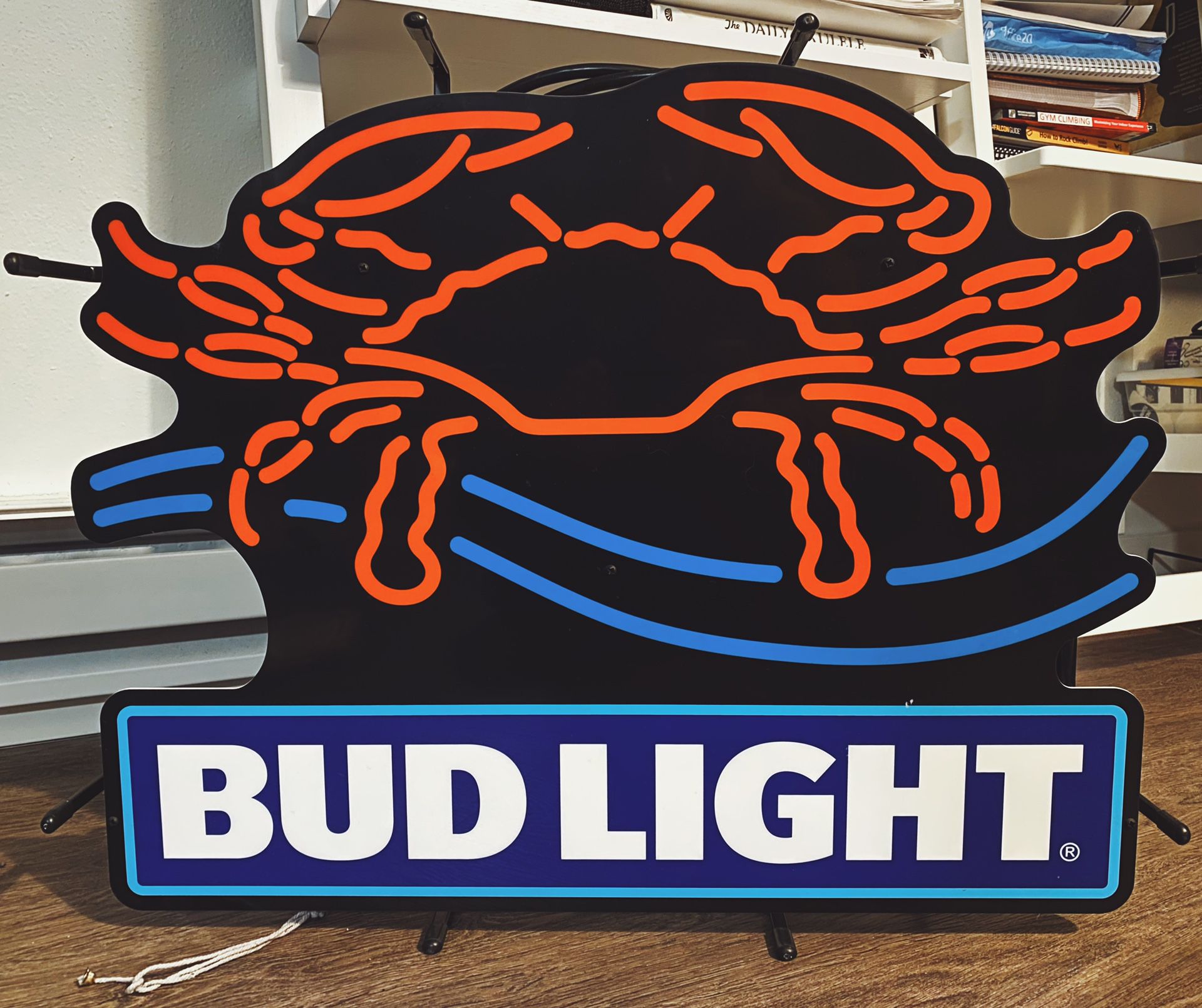 Bud Light / Maryland Crab Neon Sign