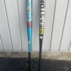 Softball Bats. EASTON