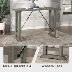 Bar Table, Rectangle Counter Height Table