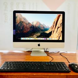 Apple iMac 21.5” 3.1Ghz i7 16GB RAM 1.12TB OS CATALINA Crack Glass!!!