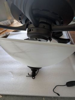 2 lights and 1 fan