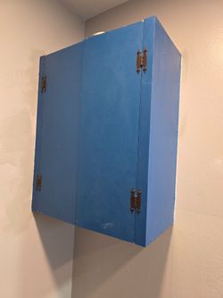Hanging storage cabinet