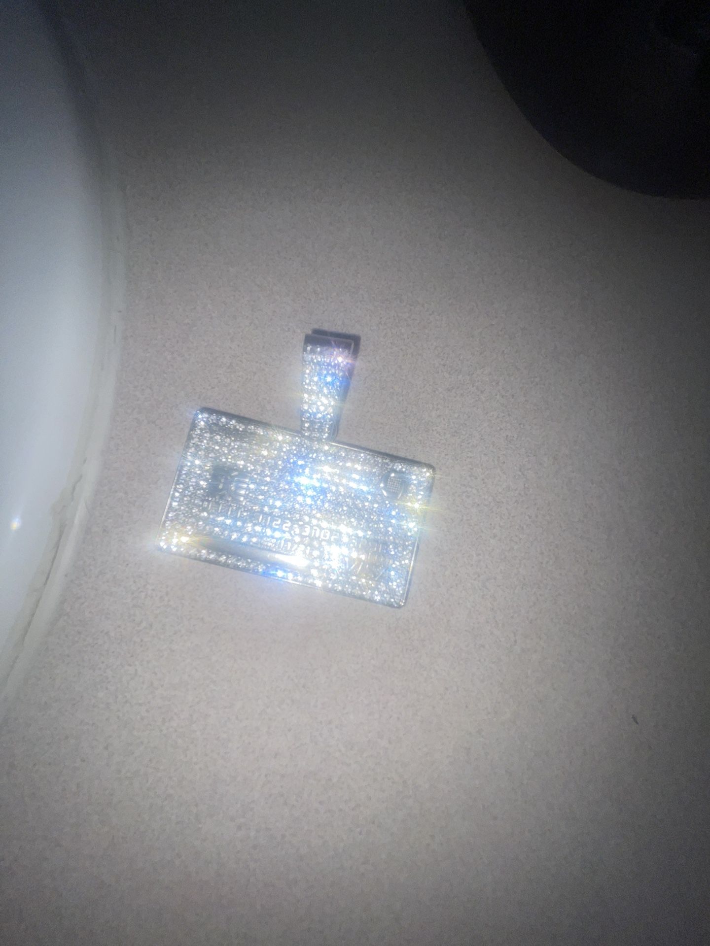 Chas Card Pendant