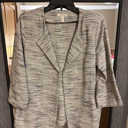 Eileen Fisher 3/4 Sleeve Jacket