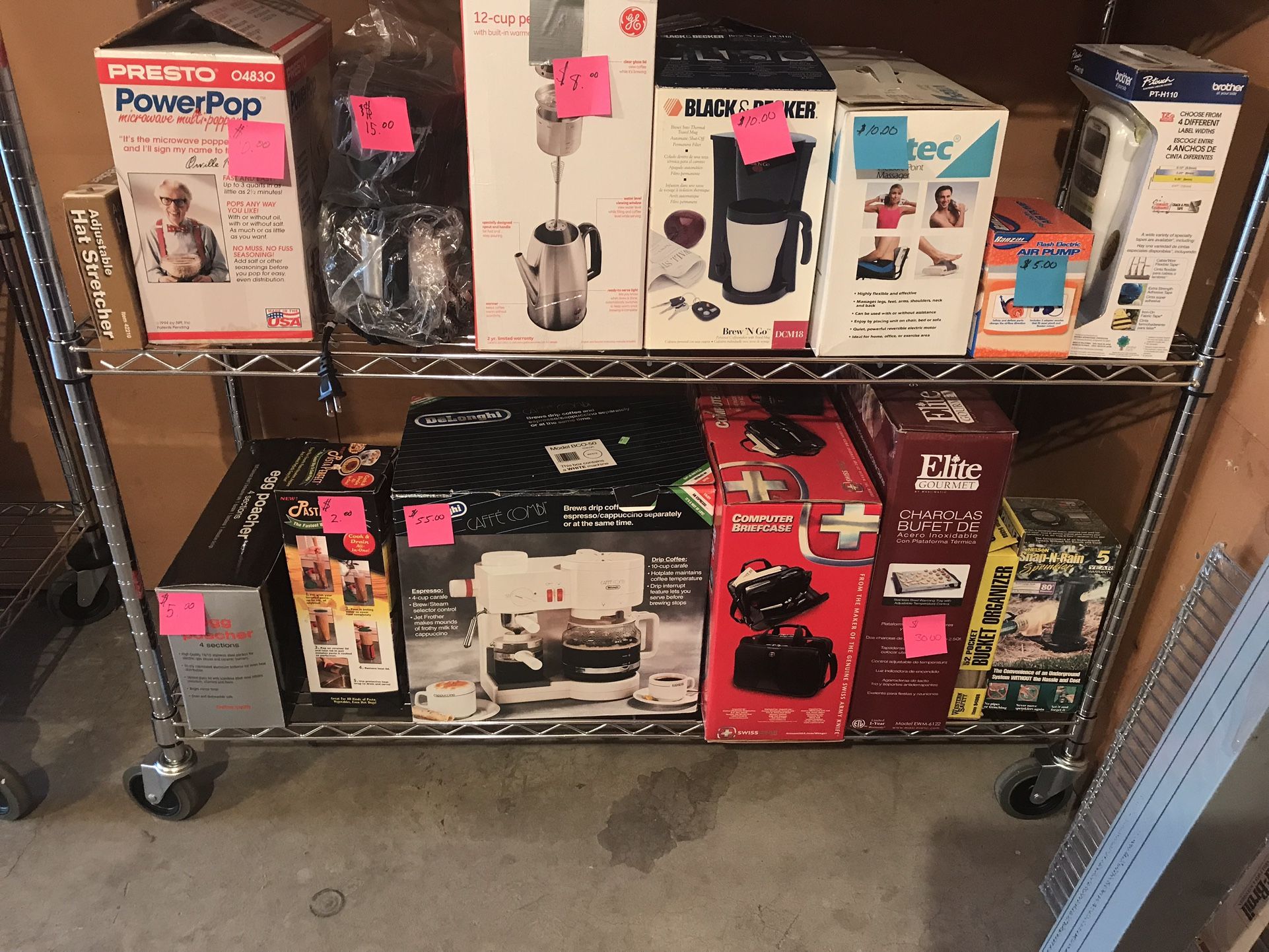 On Line Garage Sale! All New And In Box