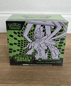Perfect Order Pokemon Center Elite Trainer Box ETB Pokemon Trading Card Game