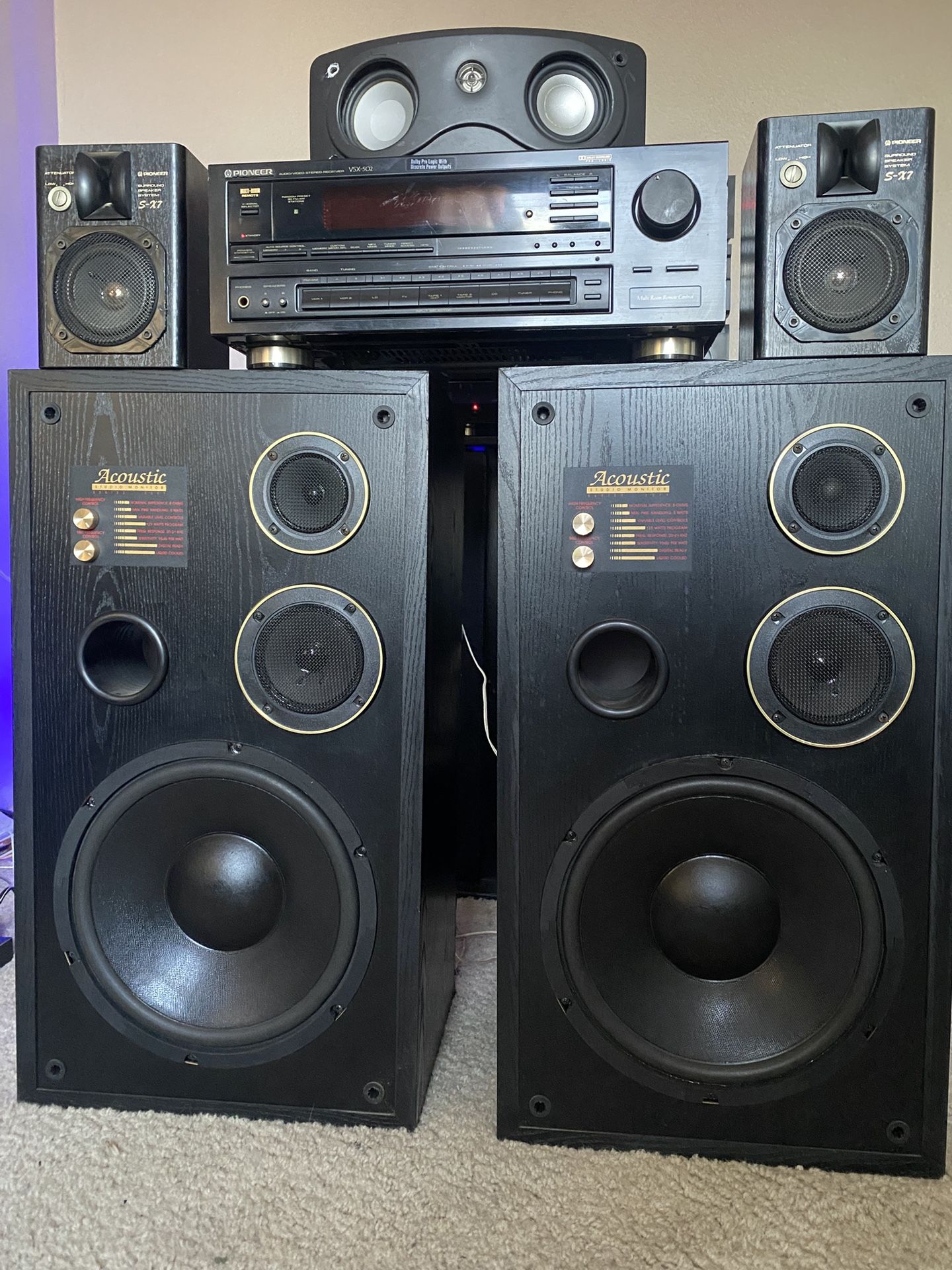 Pioneer Stereo System (vintage)