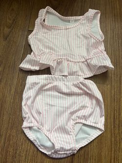 New White and Pink  Rompb18-24 Months 