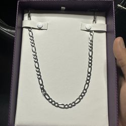 Silver chain 24” 