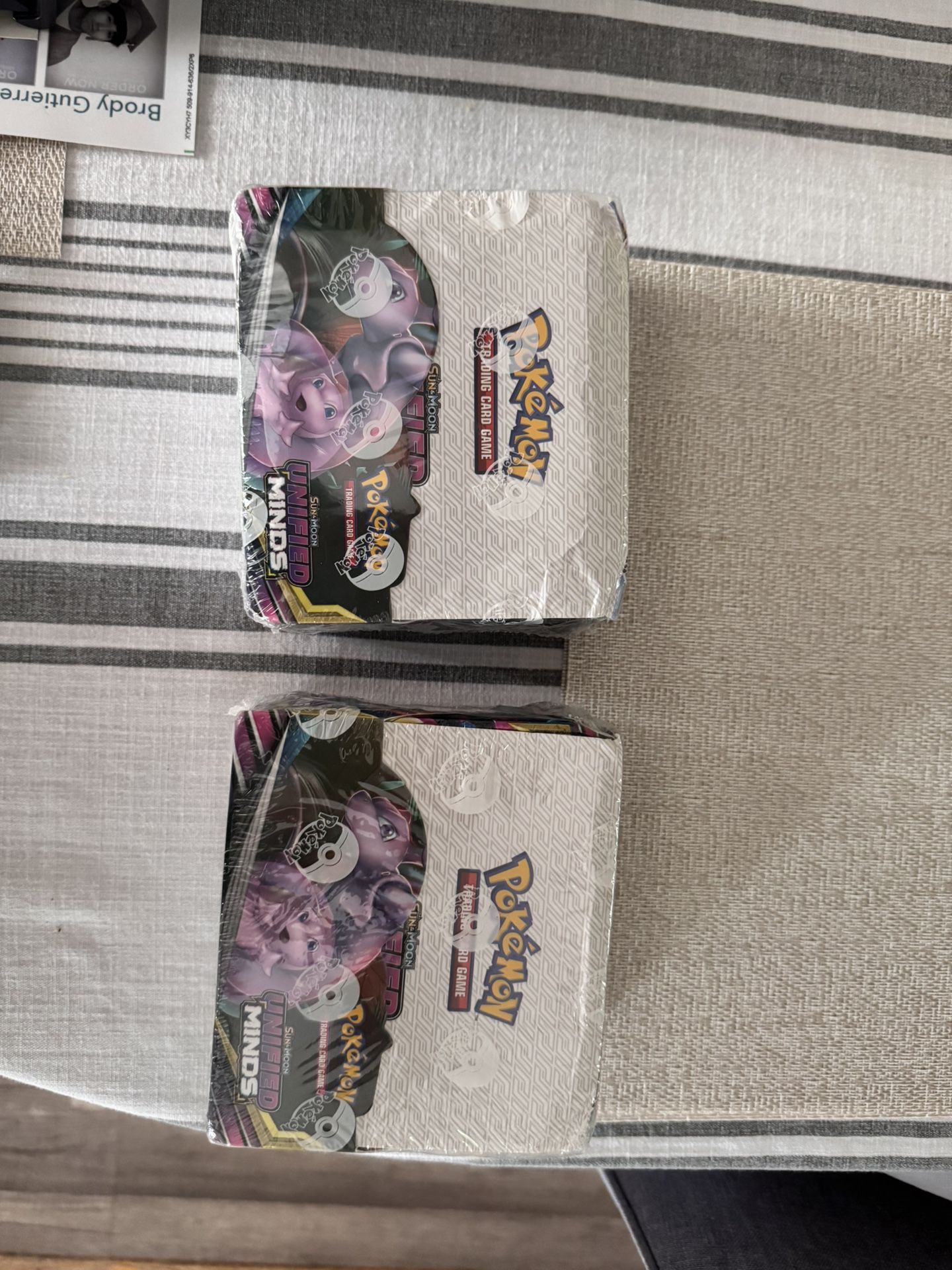 Unified Minds Pokemon TCG Booster Box