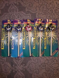 Power Rangers Pencil Topper