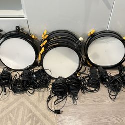 (8) Genaray RSF-11 Mini Moon 11” Bi-Color LED Lights – Lot Available