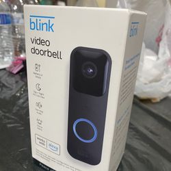 Like New Blink Video Door Bell