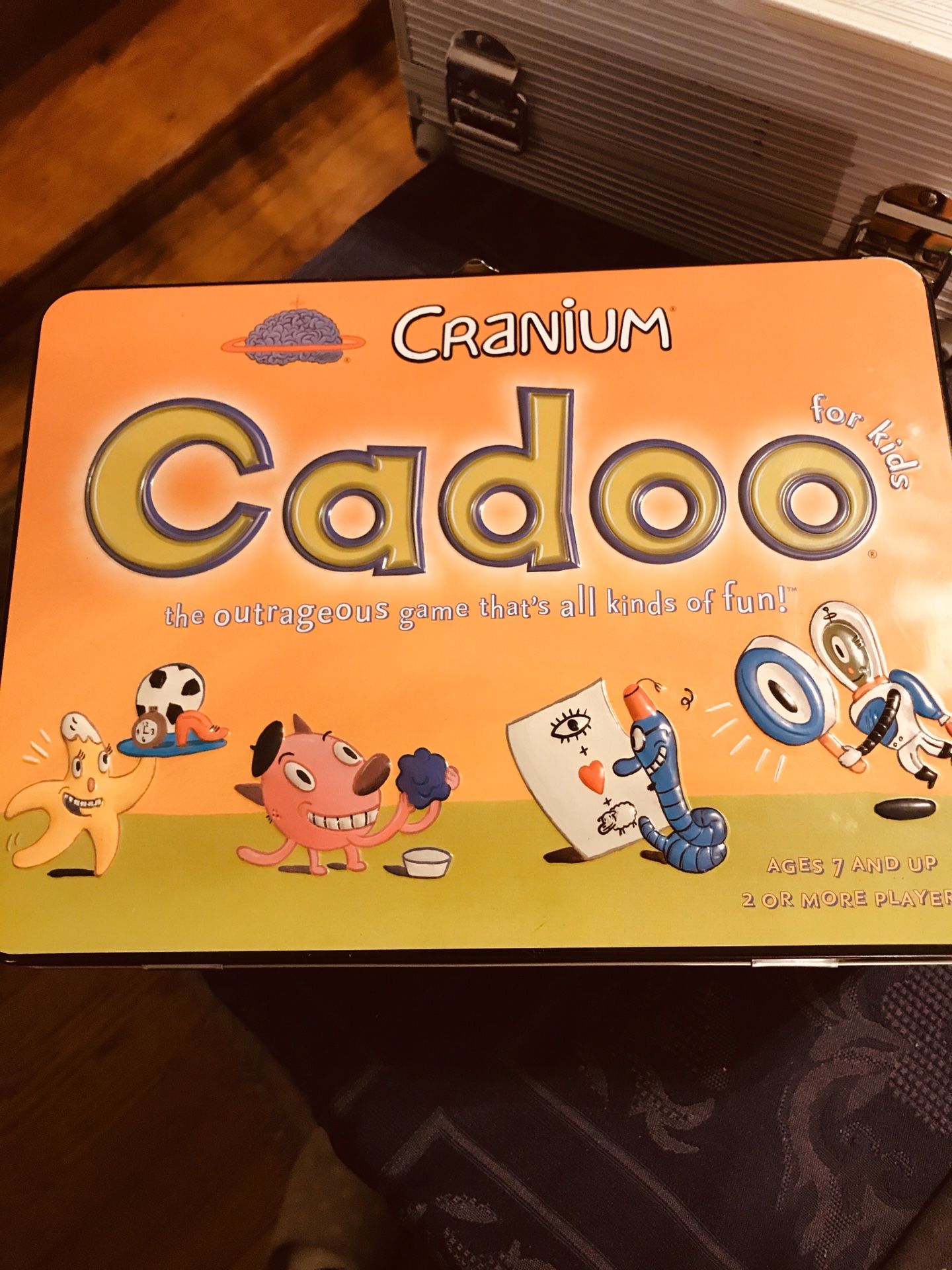 Cranium Cadoo For Kids 2003 collectors Tin Box (New)