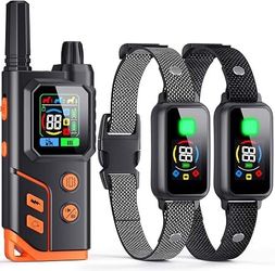 2In1 Wireless Dog Collar Fence System & Training Collar