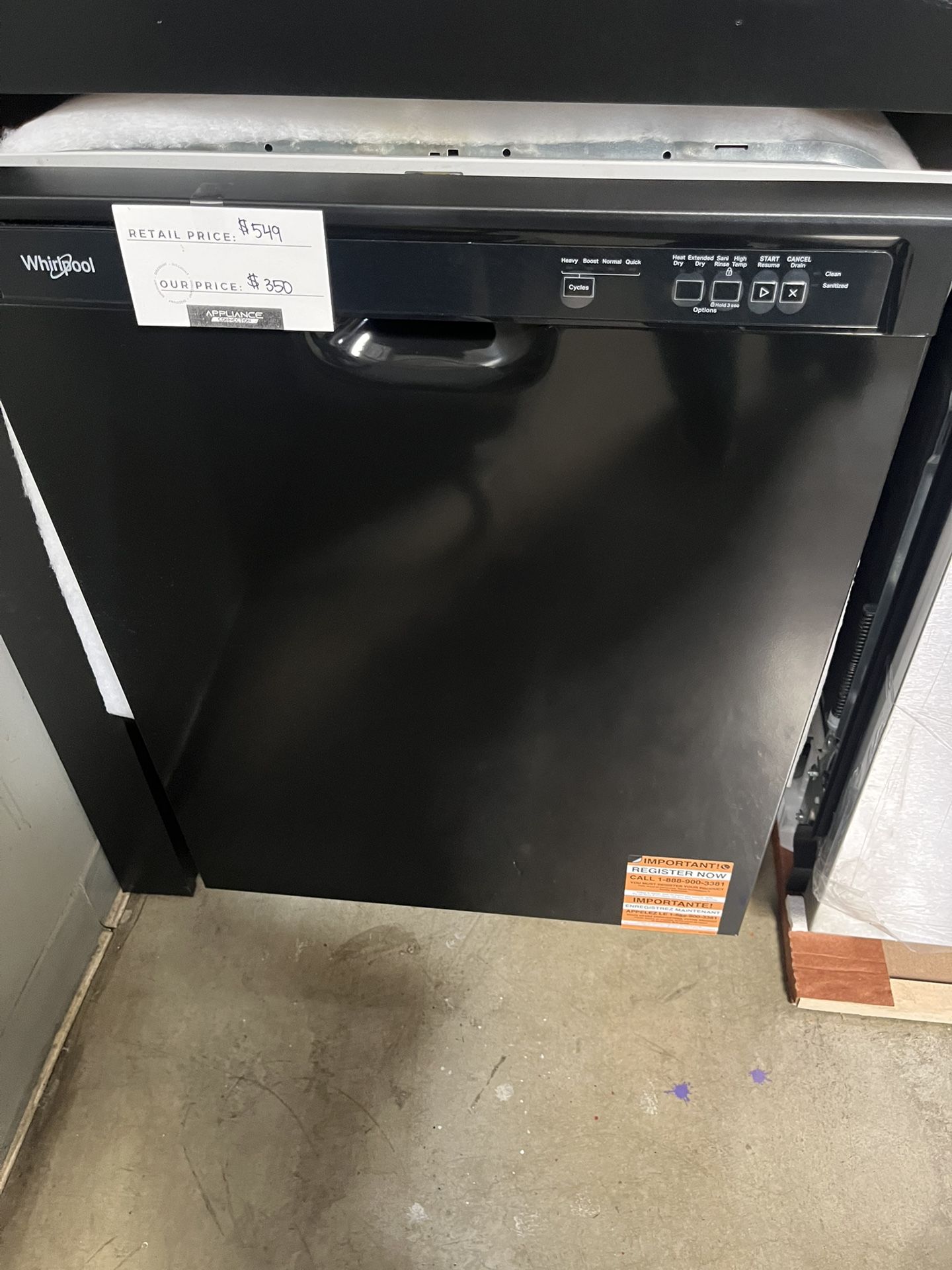 Whirlpool Dishwasher