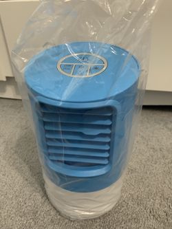 Blue Vosarea Portable Air Condition Fan