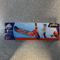 Huffy folding Scooter Spider-Man Used Child Youth