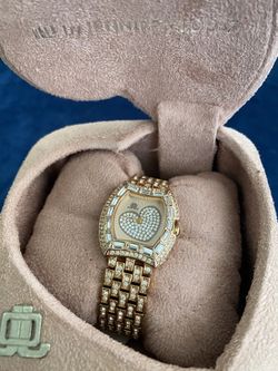 2005 JLO Stainless steel Bling Watch Never Warn