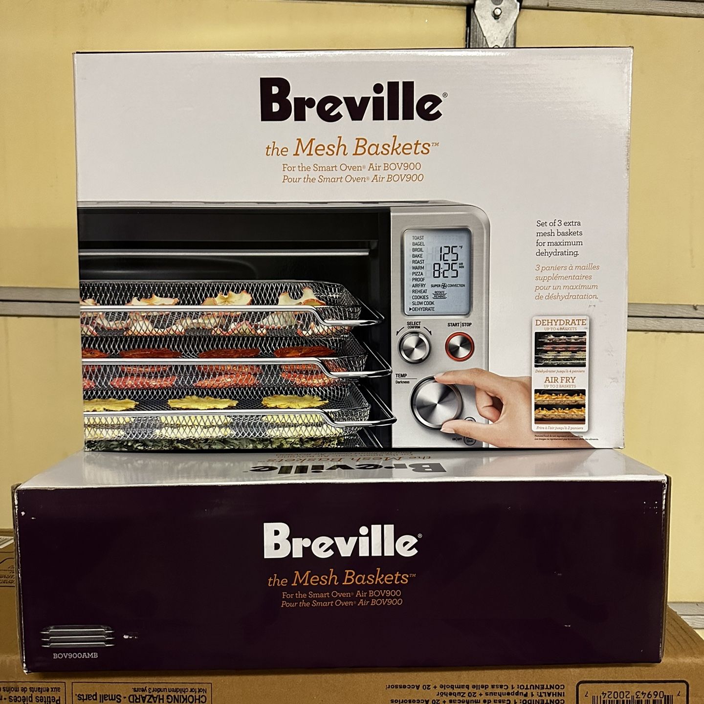 Breville the mesh baskets store for smart oven air