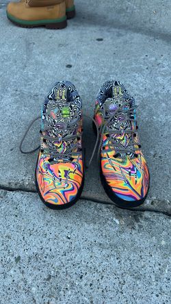 Dexter's Laboratory x Puma MB.03 basketball sneakers.