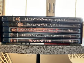 Resident Evil Blu Ray Series