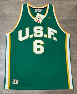 BILL RUSSELL 🏀 NWT University of San Francisco Dons Jersey - Sport Series Legends XXL USF CELTICS