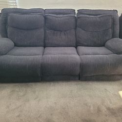 recliner, couches. And love seat.