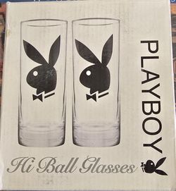 Playboy glass cups