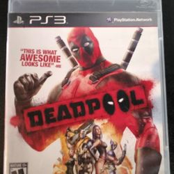 DEADPOOL- PS3 Video Game-
