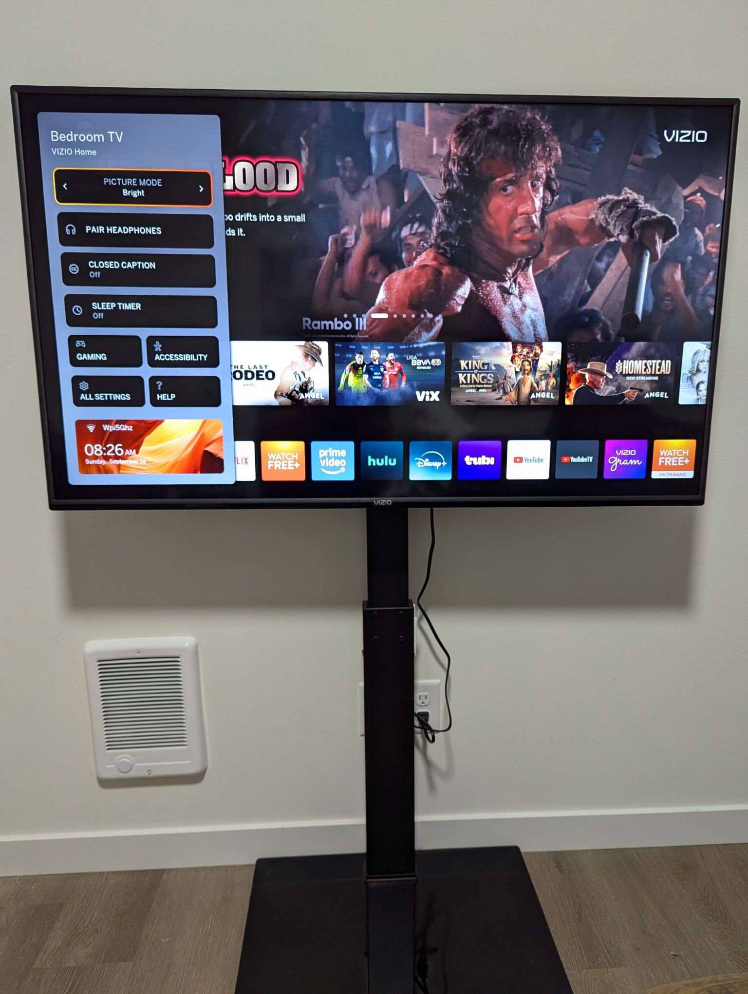 50” Visio 4K UHD TV with Stand