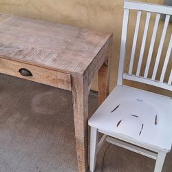 Desk Barnhouse White Chair 