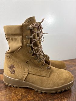 McRae USMC Combat Boots Men’s 9W Hot Weather Vibram Sole Military Issued EGA