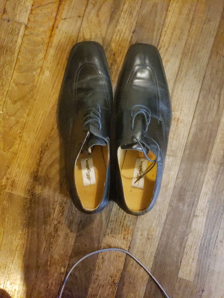 Mens 14 Mezlan Dress Shoe Used For A Wedding 