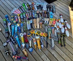 Pending -Large Collection of Assorted Beer Tap Handles