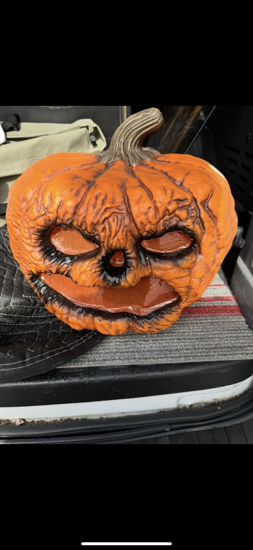 Large Lite Up Halloween Pumpkins