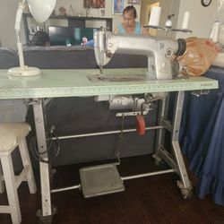 Antique Singer Sewing Machine Table