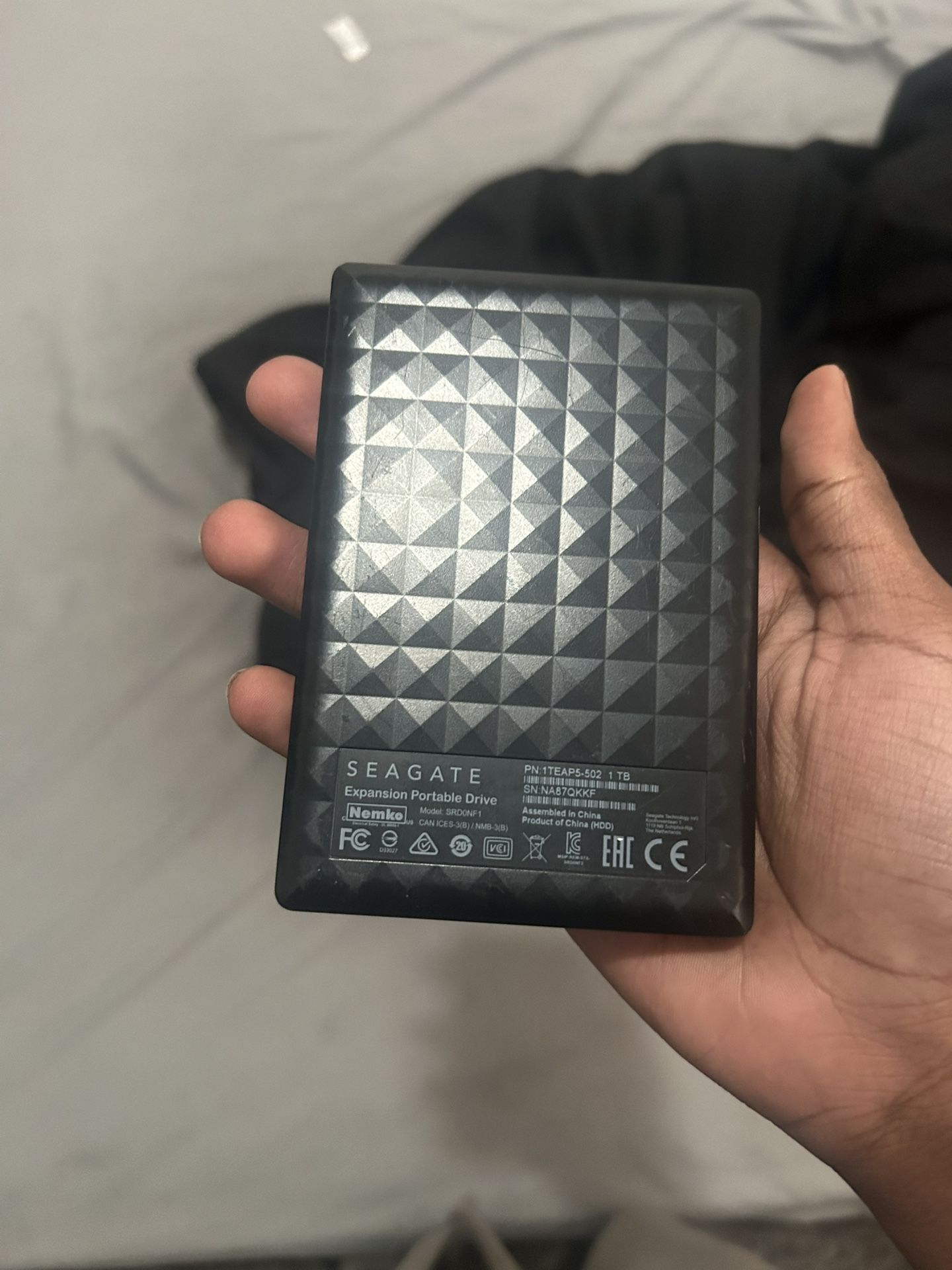 extended storage 1tb i have cords