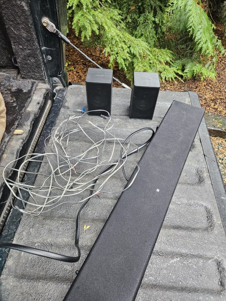 Samsung Speakers With Wireless Reciever