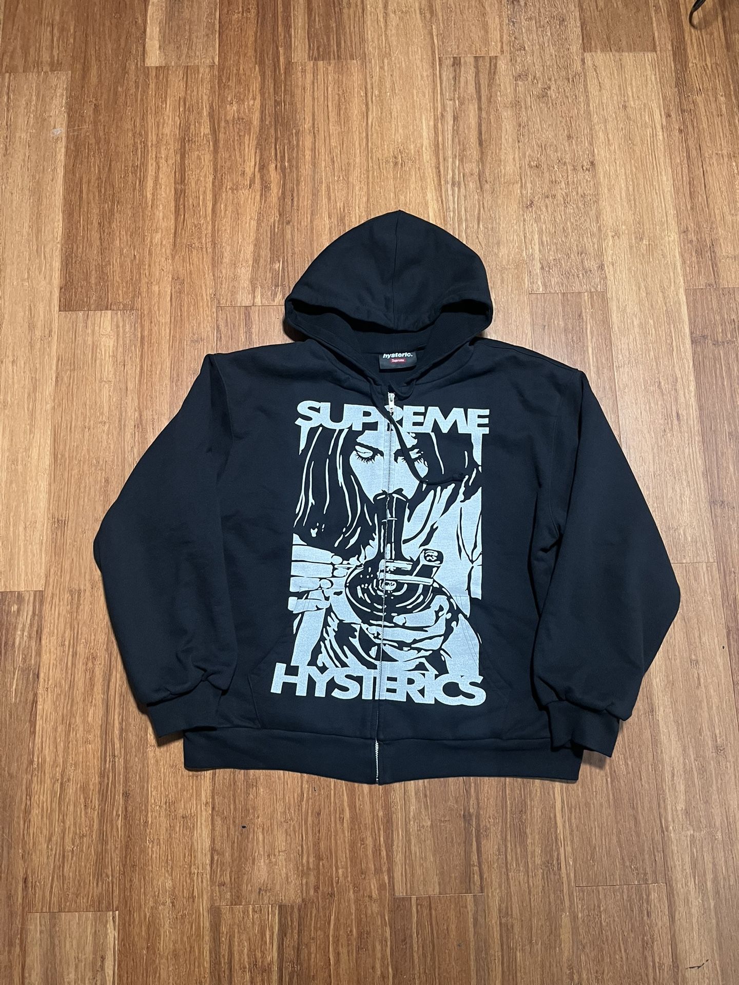 Supreme HYSTERIC GLAMOUR Thermal Lined Zip Up Hoodie