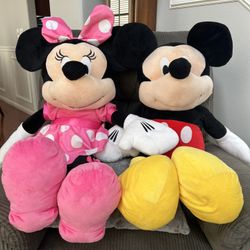 Disney Baby Mickey & Minnie Stuffed Plush