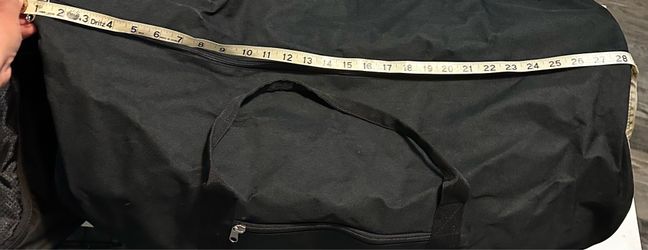 Large Black Duffel Bag