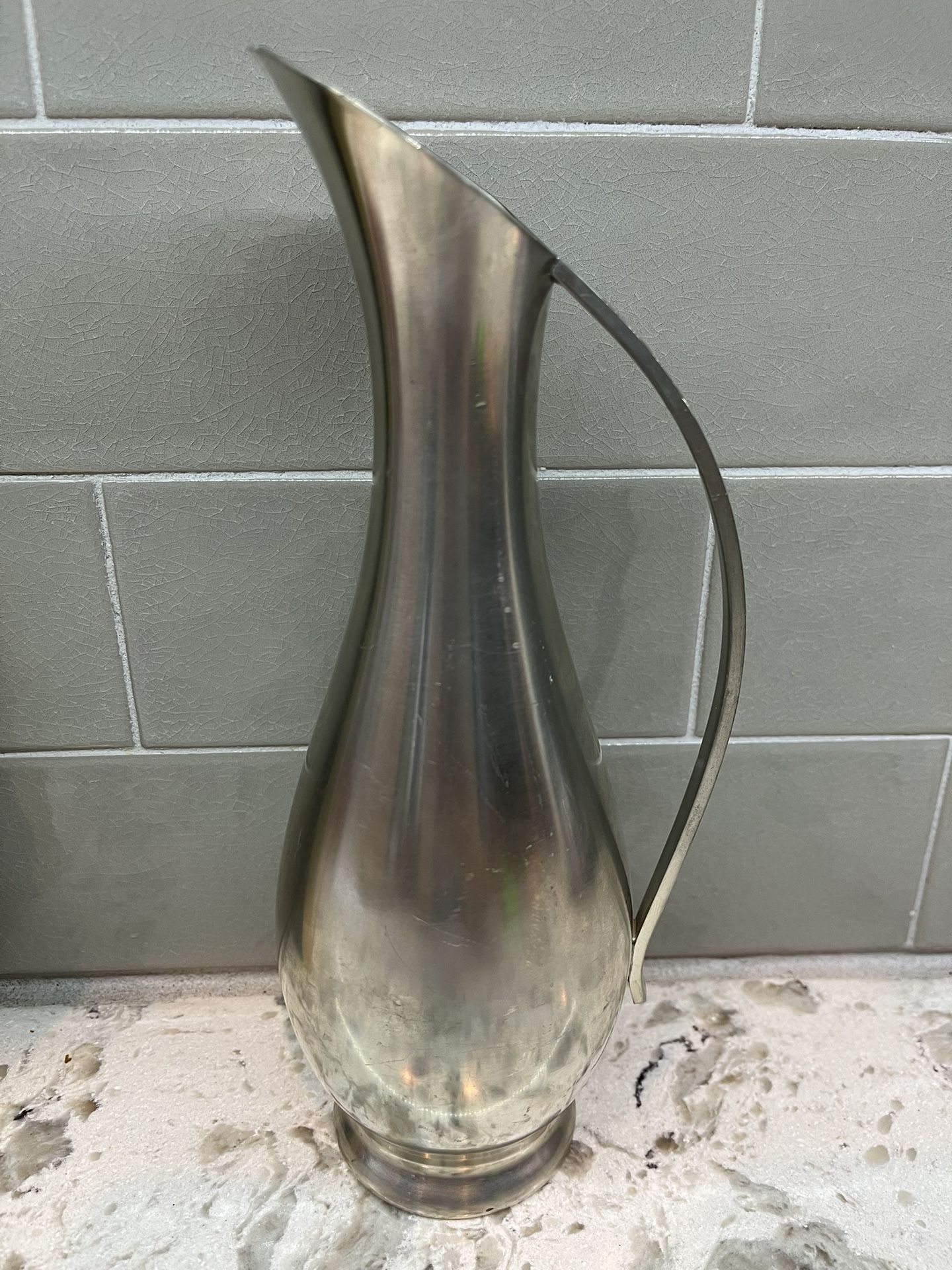 Holland Kid Pewter Pitcher