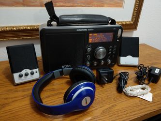 GRUNDIG Eton Shortwave Radio with AM/FM Stereo in New Condition with Accessories