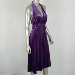 BCBGMAXAZRIA purple dress size L