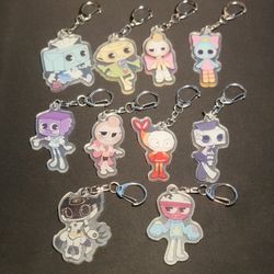 Dandy's World Keychains