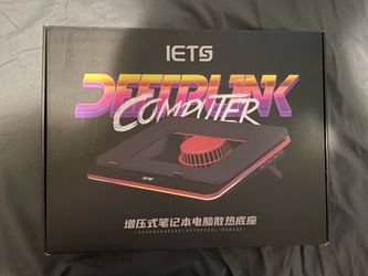 IETS GT500 DeepLink Supercharged Laptop Cooling Base