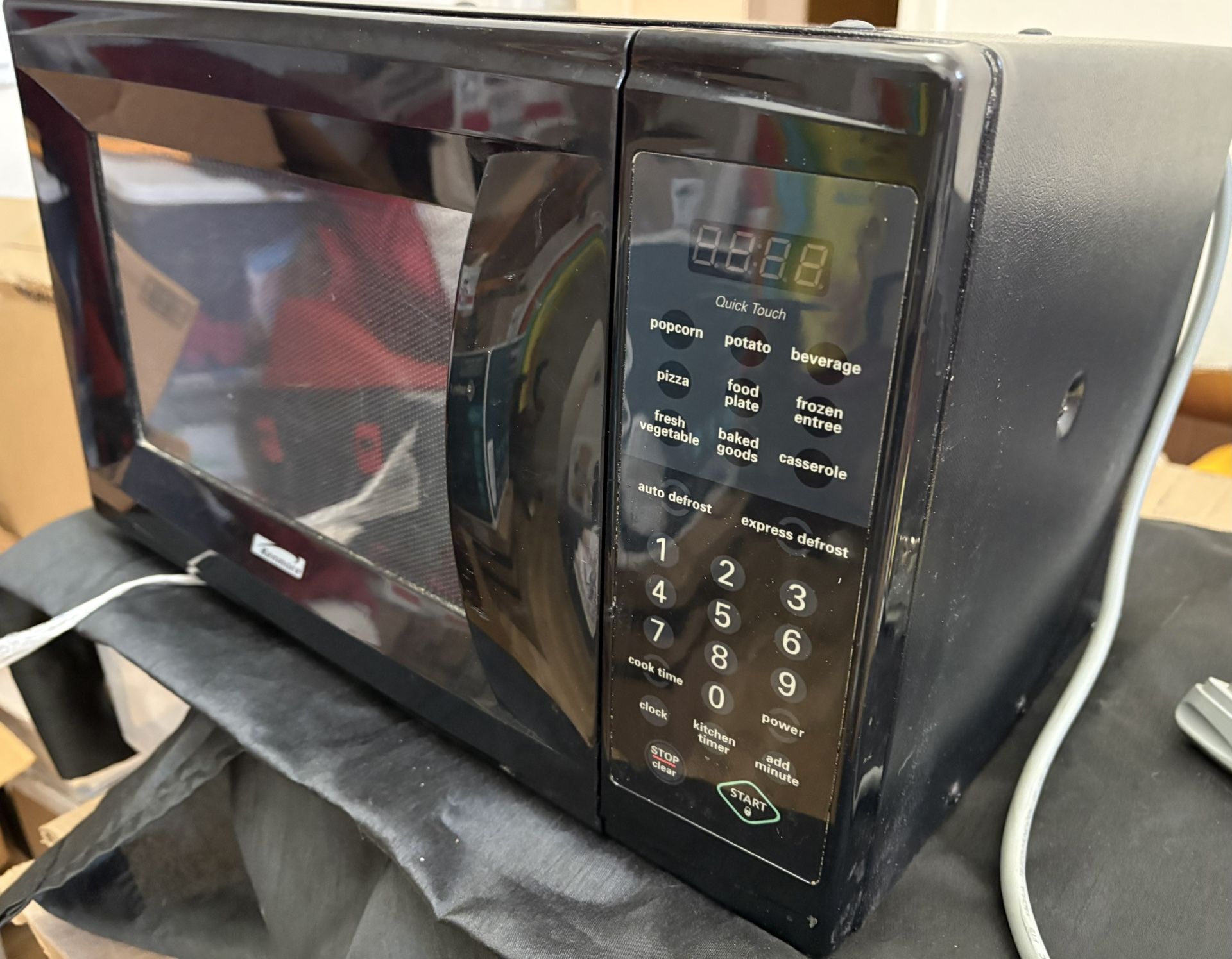 Kenmore black microwave